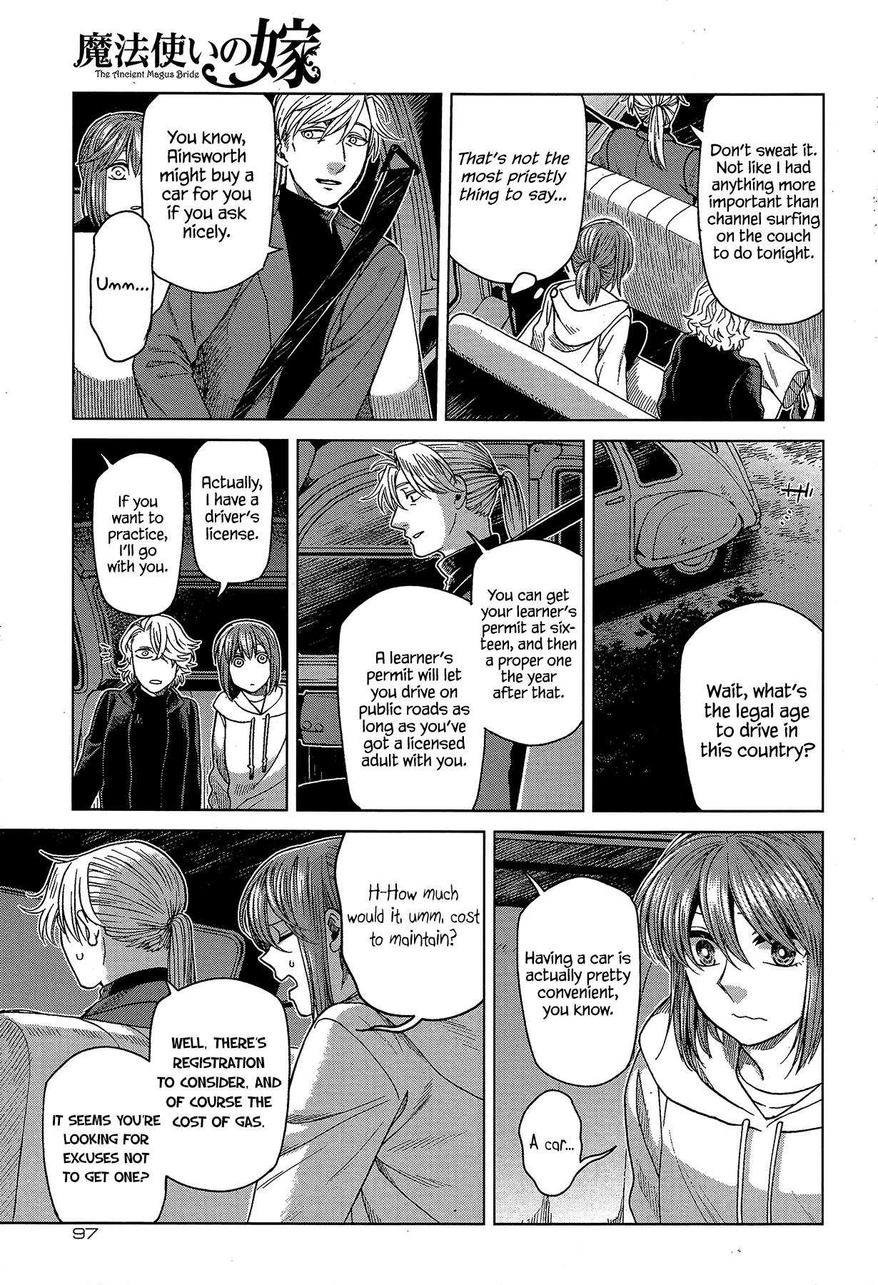 Mahou Tsukai no Yome Chapter 56 page 23 - Chapter 56: Better bend than break I