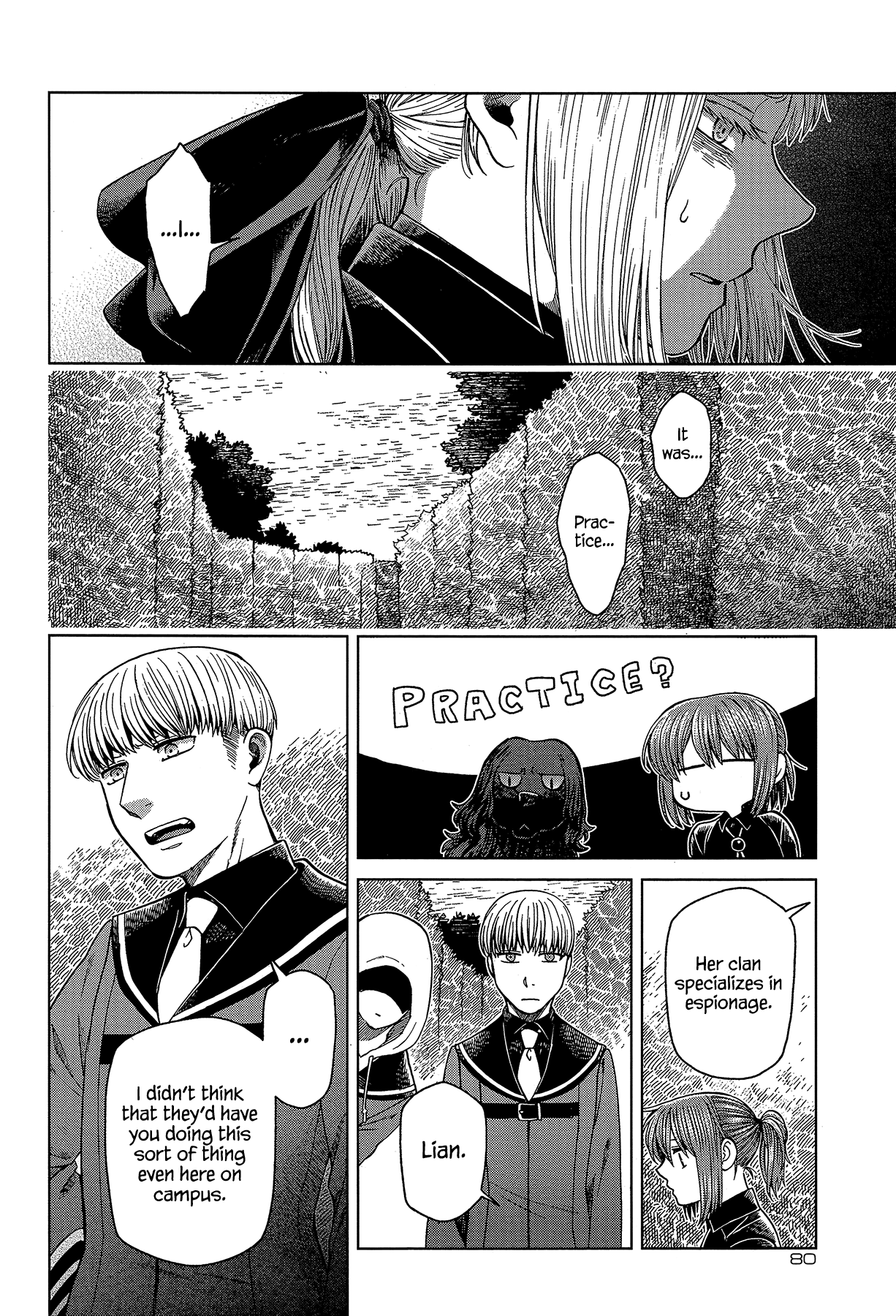 Mahou Tsukai no Yome Chapter 56 page 6 - Chapter 56: Better bend than break I