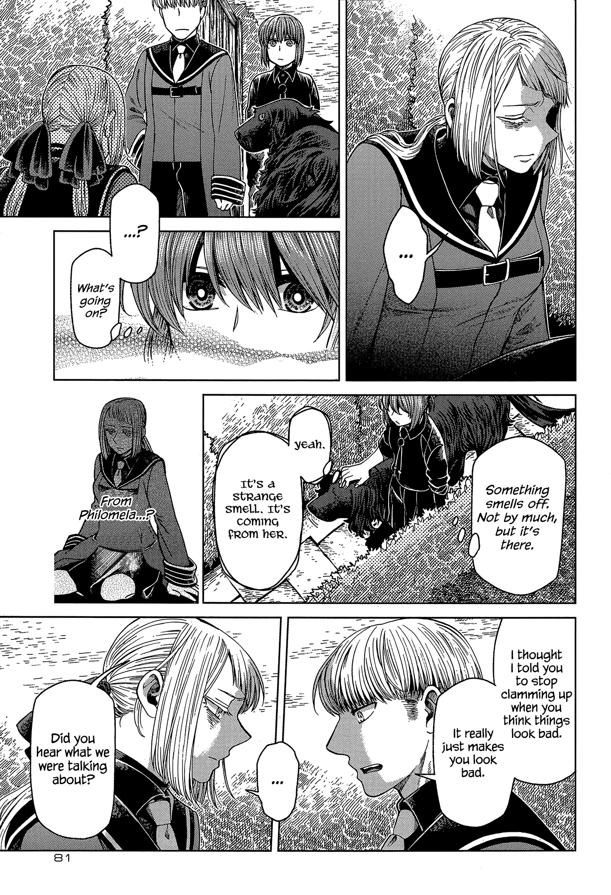 Mahou Tsukai no Yome Chapter 56 page 7 - Chapter 56: Better bend than break I