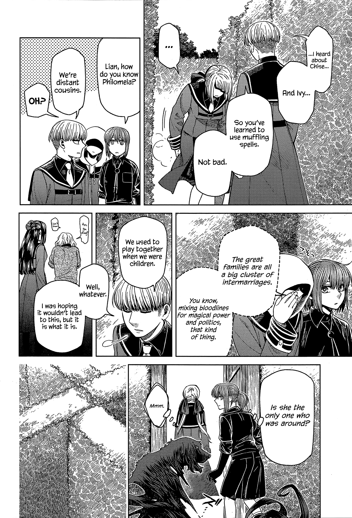 Mahou Tsukai no Yome Chapter 56 page 8 - Chapter 56: Better bend than break I
