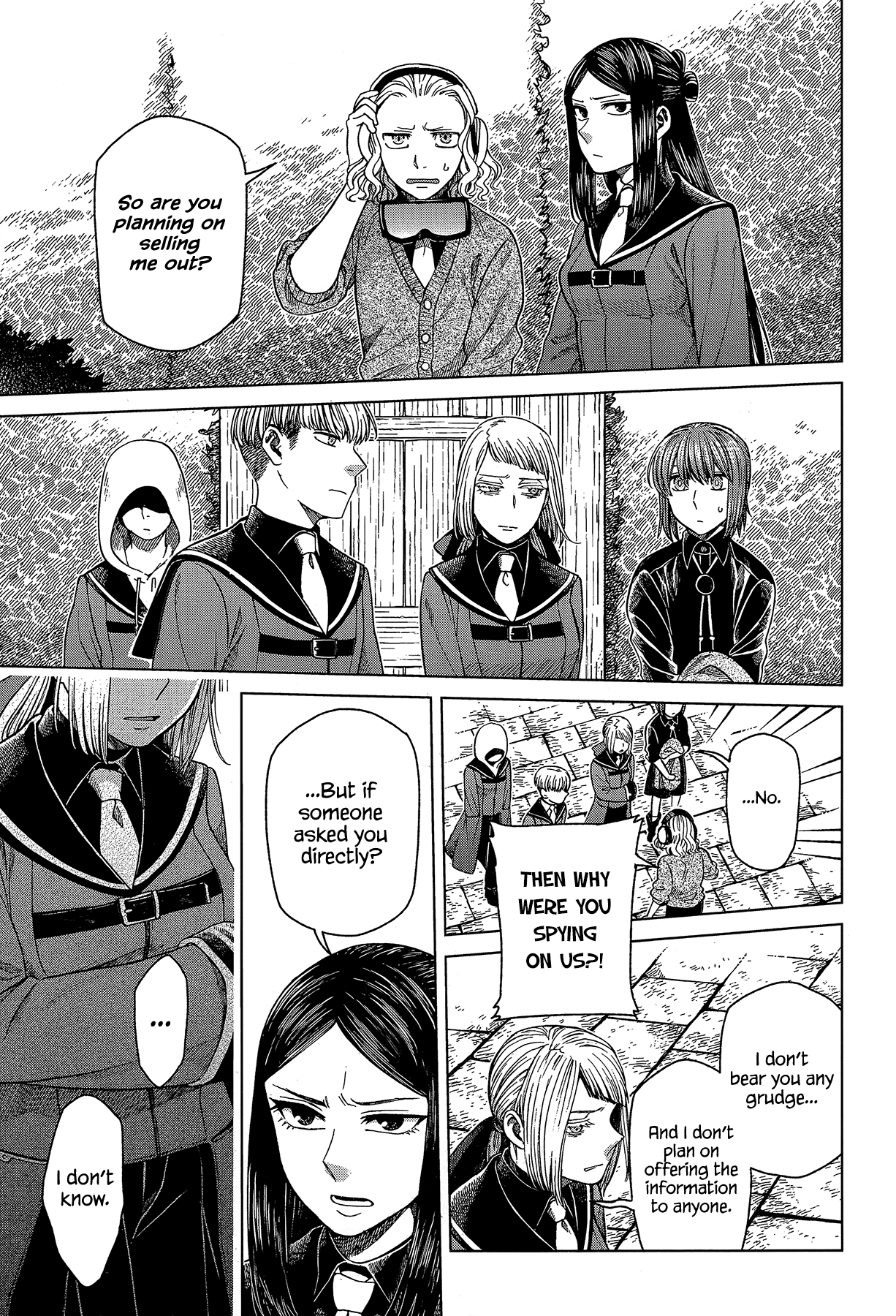 Mahou Tsukai no Yome Chapter 56 page 9 - Chapter 56: Better bend than break I