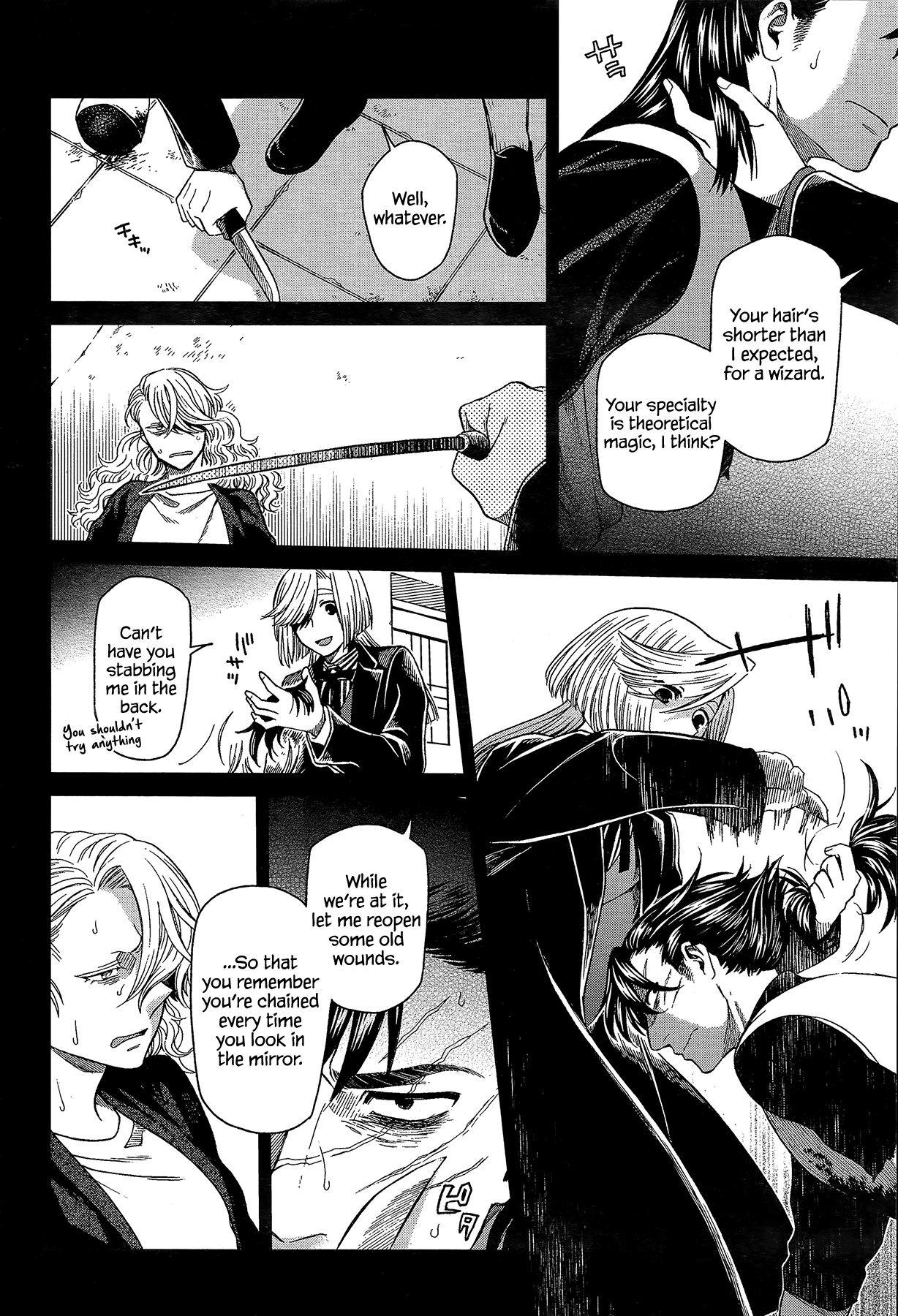 Mahou Tsukai no Yome Chapter 57 page 10 - Chapter 57: Better bend than break II