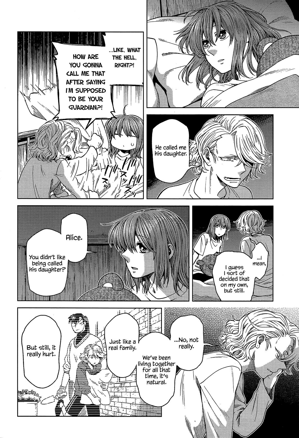 Mahou Tsukai no Yome Chapter 57 page 12 - Chapter 57: Better bend than break II