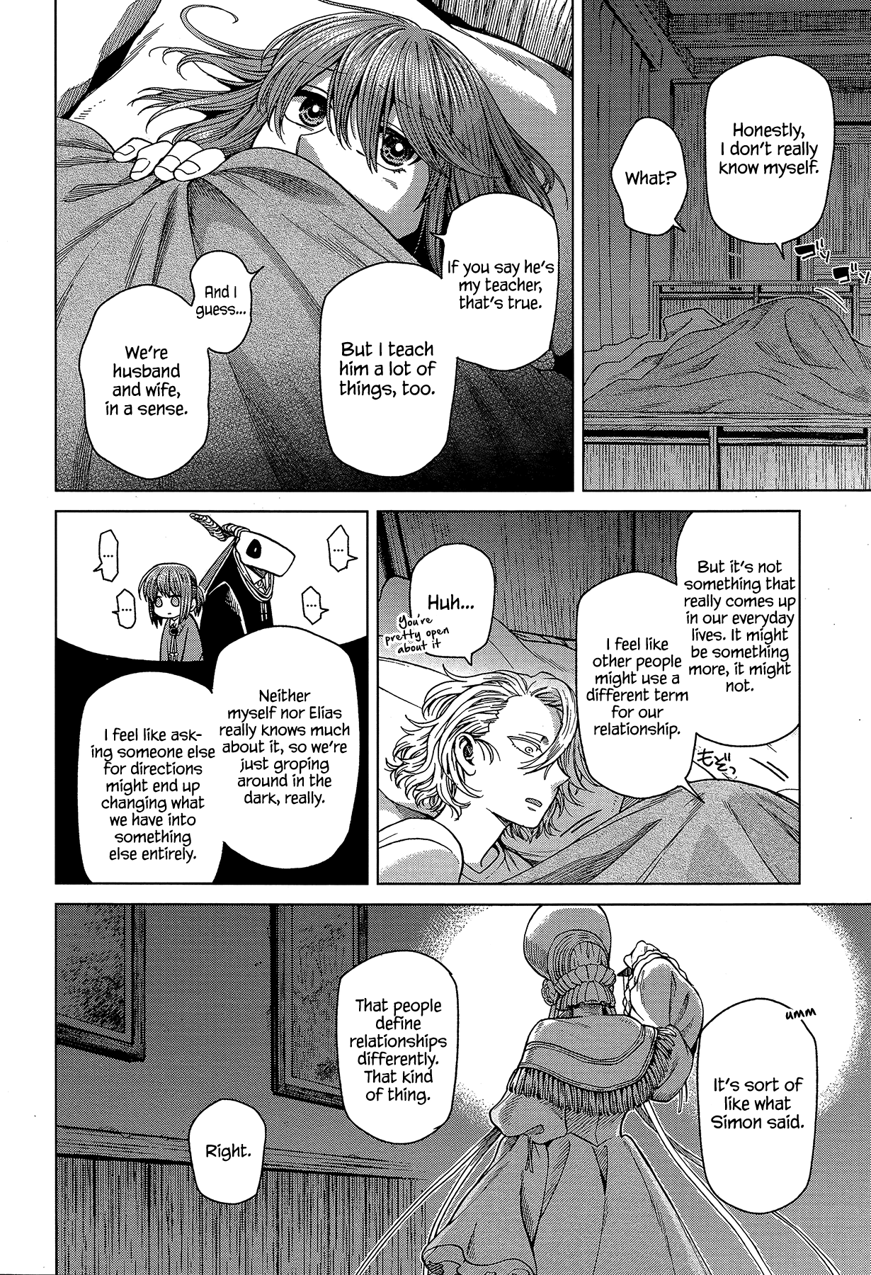 Mahou Tsukai no Yome Chapter 57 page 14 - Chapter 57: Better bend than break II
