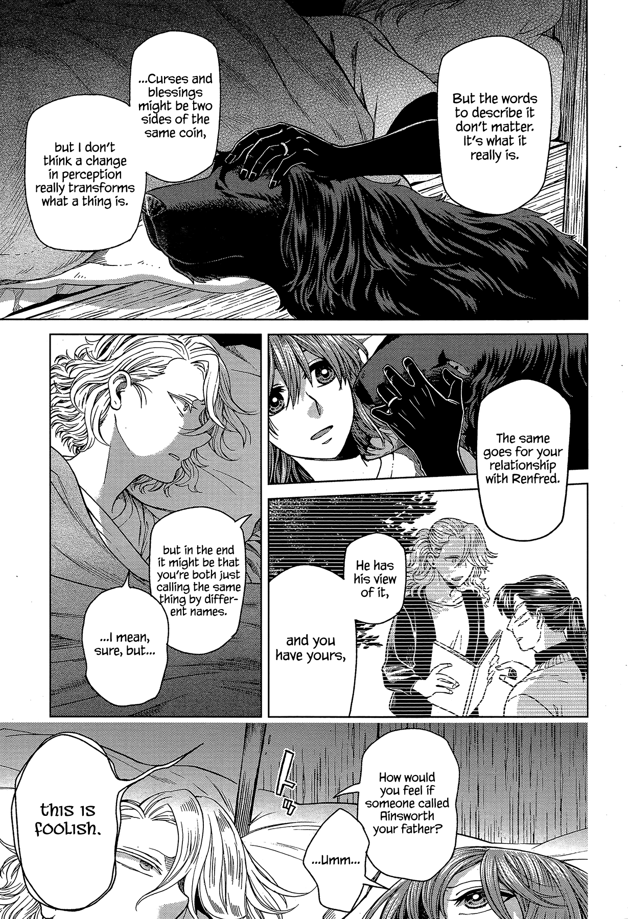 Mahou Tsukai no Yome Chapter 57 page 15 - Chapter 57: Better bend than break II