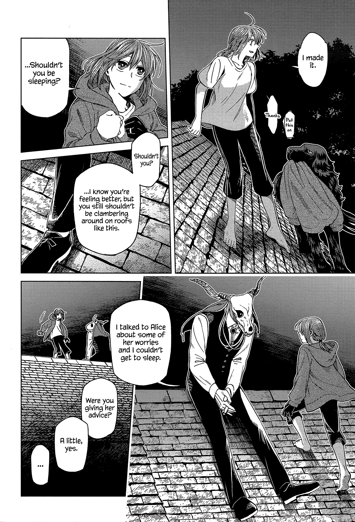 Mahou Tsukai no Yome Chapter 57 page 18 - Chapter 57: Better bend than break II