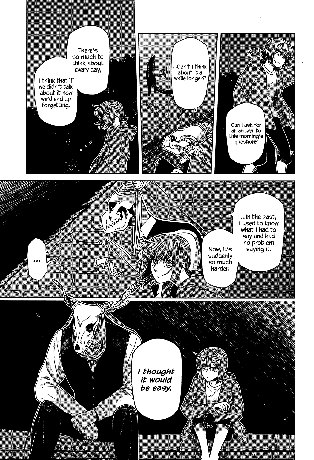 Mahou Tsukai no Yome Chapter 57 page 19 - Chapter 57: Better bend than break II