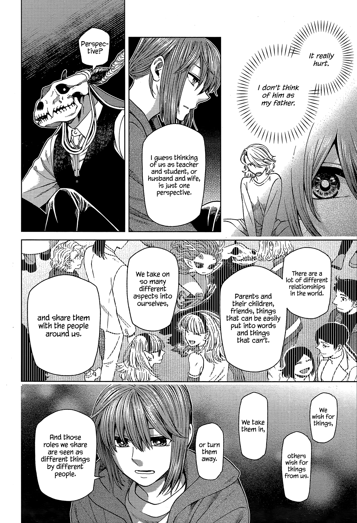 Mahou Tsukai no Yome Chapter 57 page 22 - Chapter 57: Better bend than break II