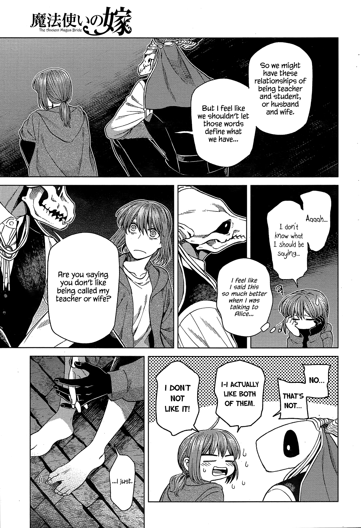 Mahou Tsukai no Yome Chapter 57 page 23 - Chapter 57: Better bend than break II