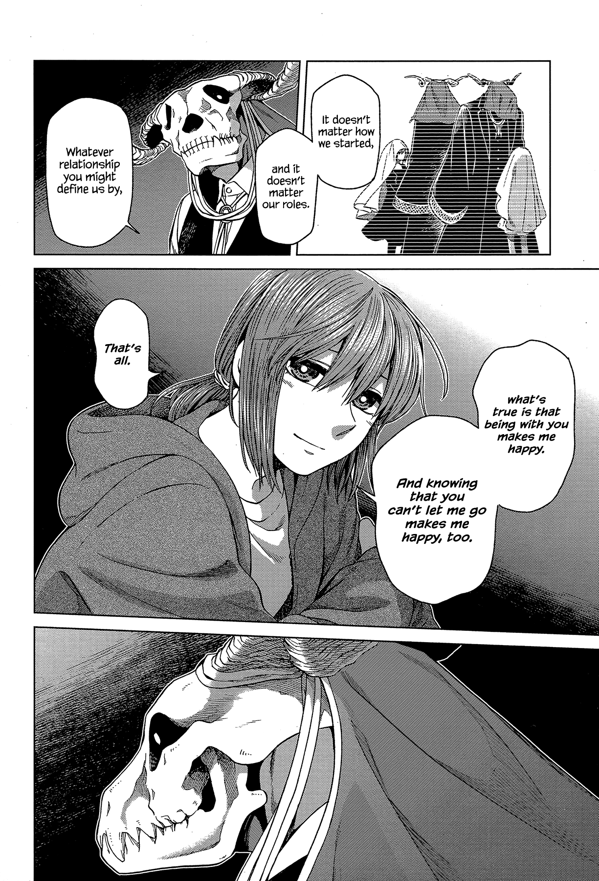 Mahou Tsukai no Yome Chapter 57 page 24 - Chapter 57: Better bend than break II
