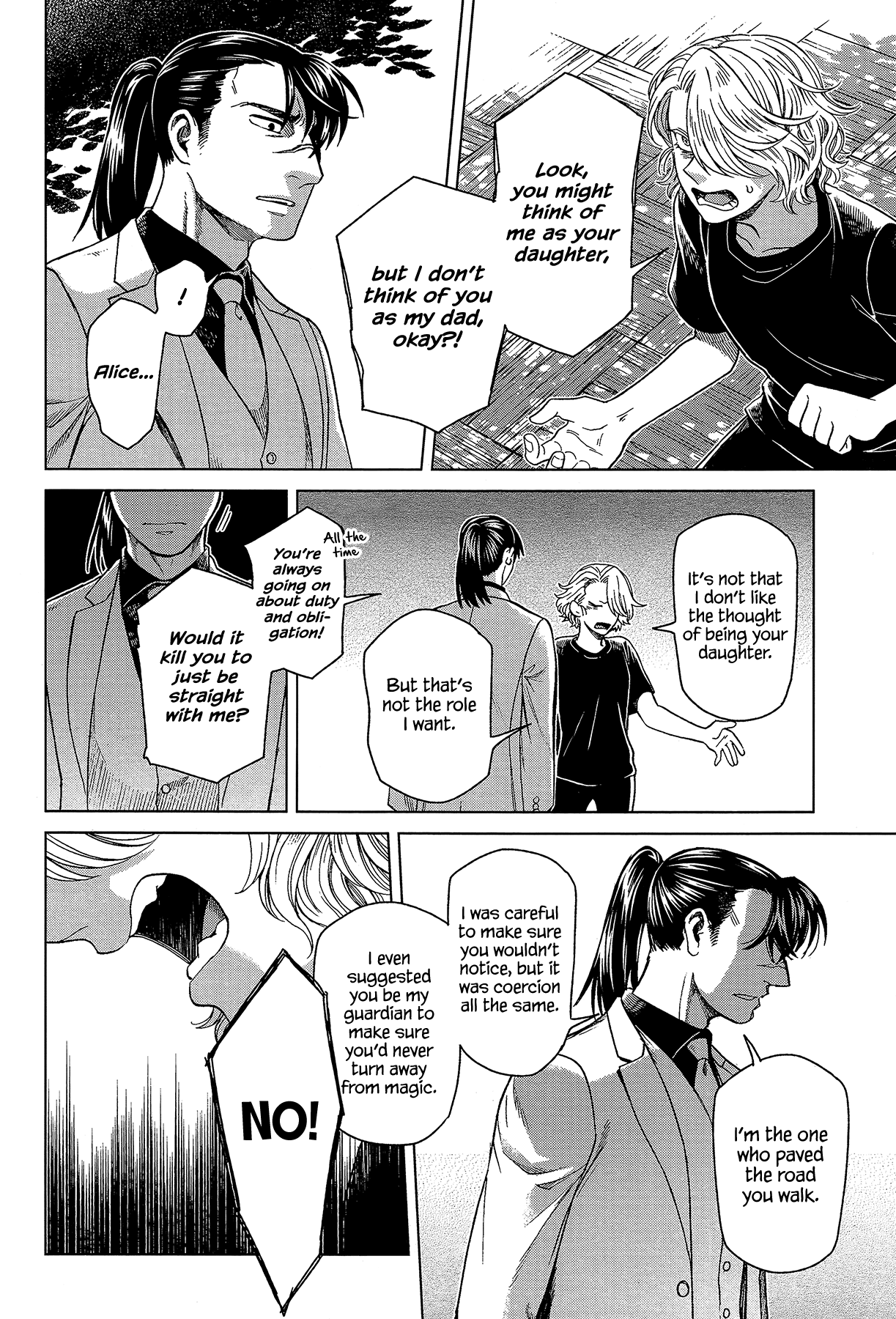 Mahou Tsukai no Yome Chapter 57 page 30 - Chapter 57: Better bend than break II