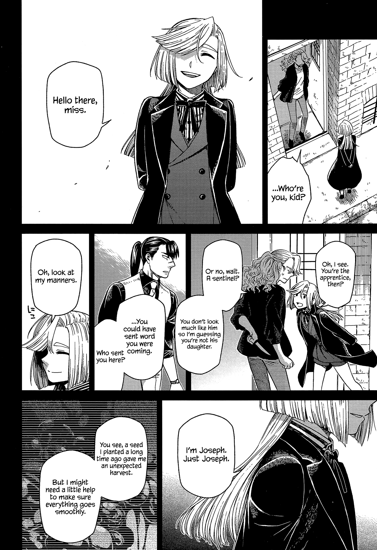 Mahou Tsukai no Yome Chapter 57 page 4 - Chapter 57: Better bend than break II