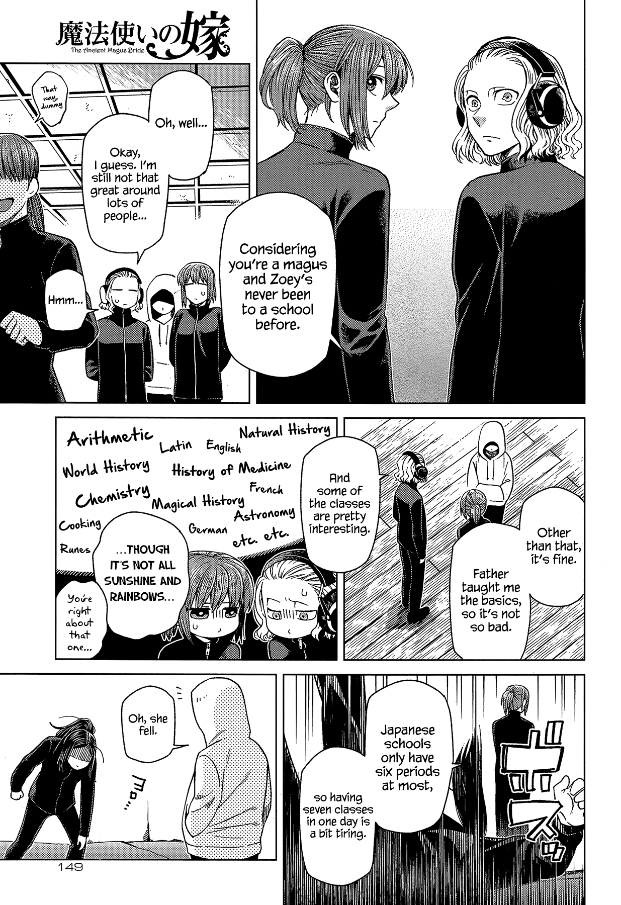 Mahou Tsukai no Yome Chapter 58 page 11 - Chapter 58: Better bend than break III