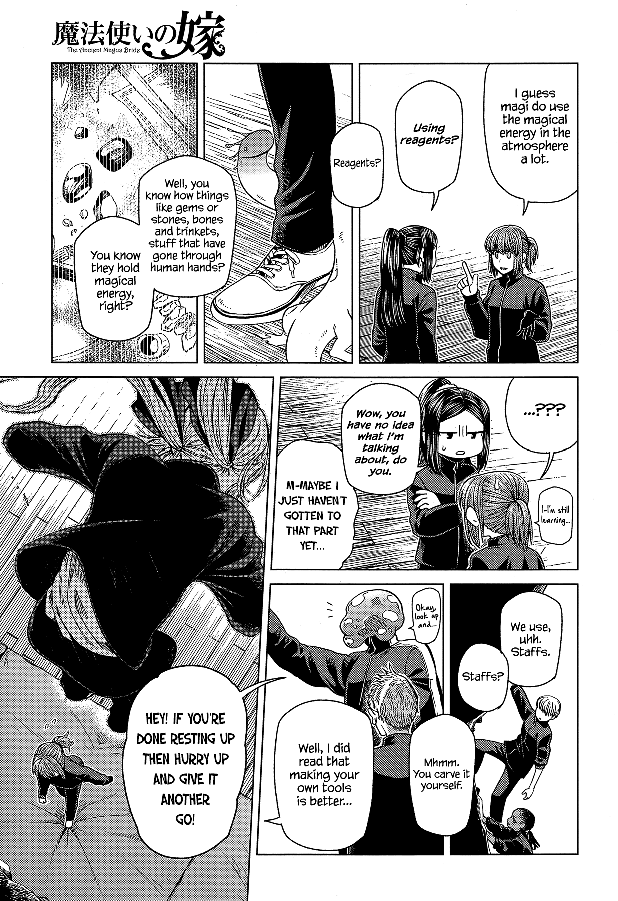Mahou Tsukai no Yome Chapter 58 page 15 - Chapter 58: Better bend than break III