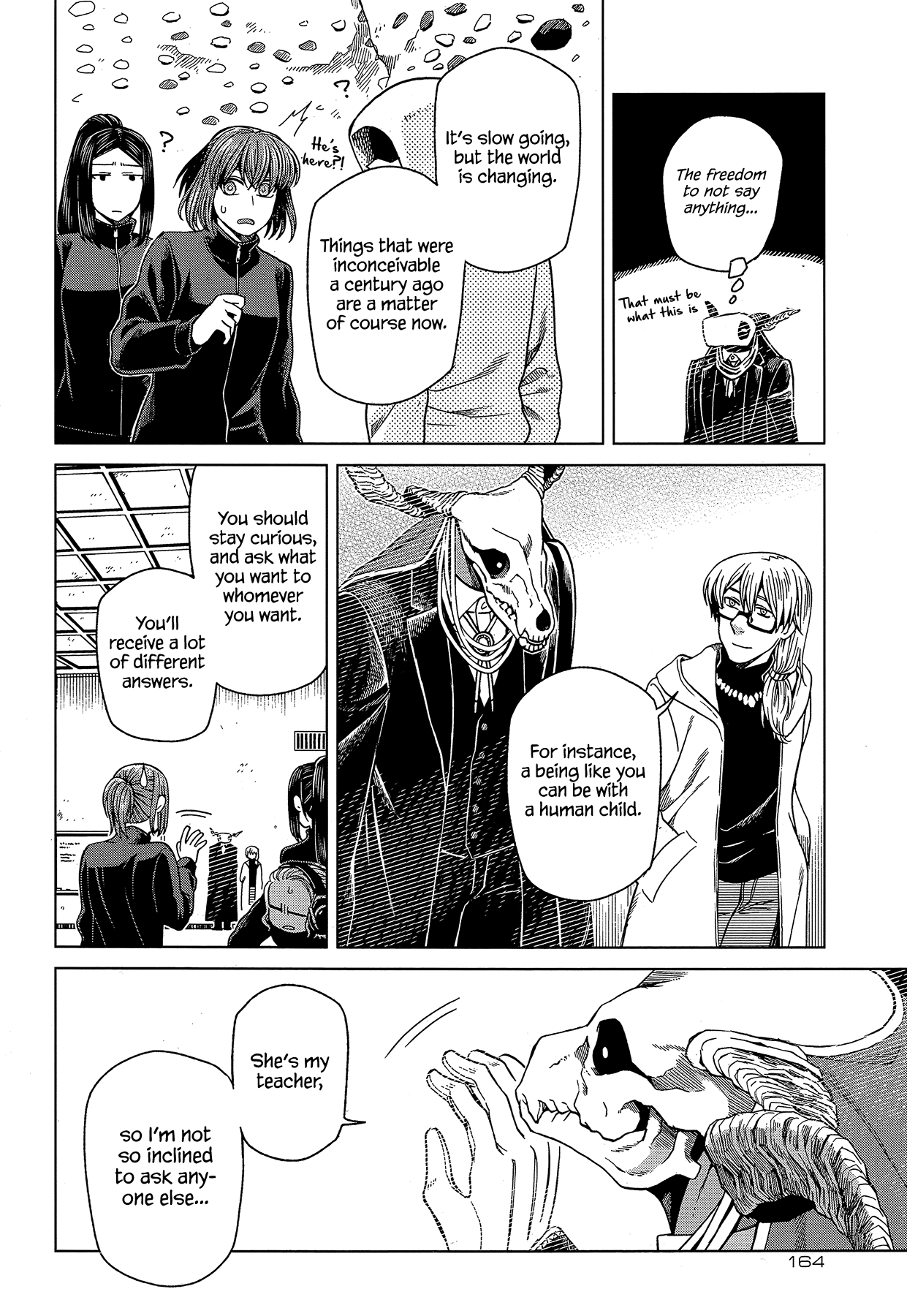 Mahou Tsukai no Yome Chapter 58 page 26 - Chapter 58: Better bend than break III