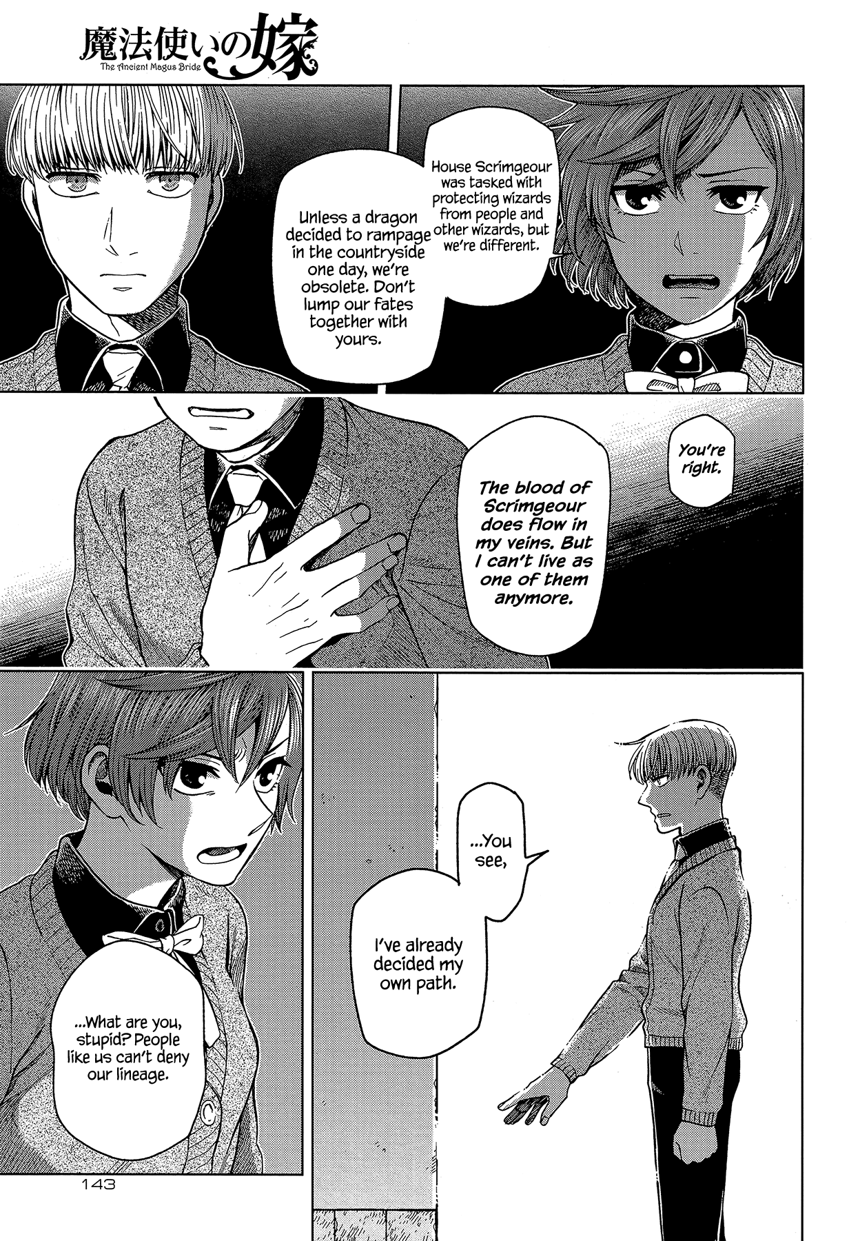 Mahou Tsukai no Yome Chapter 58 page 5 - Chapter 58: Better bend than break III