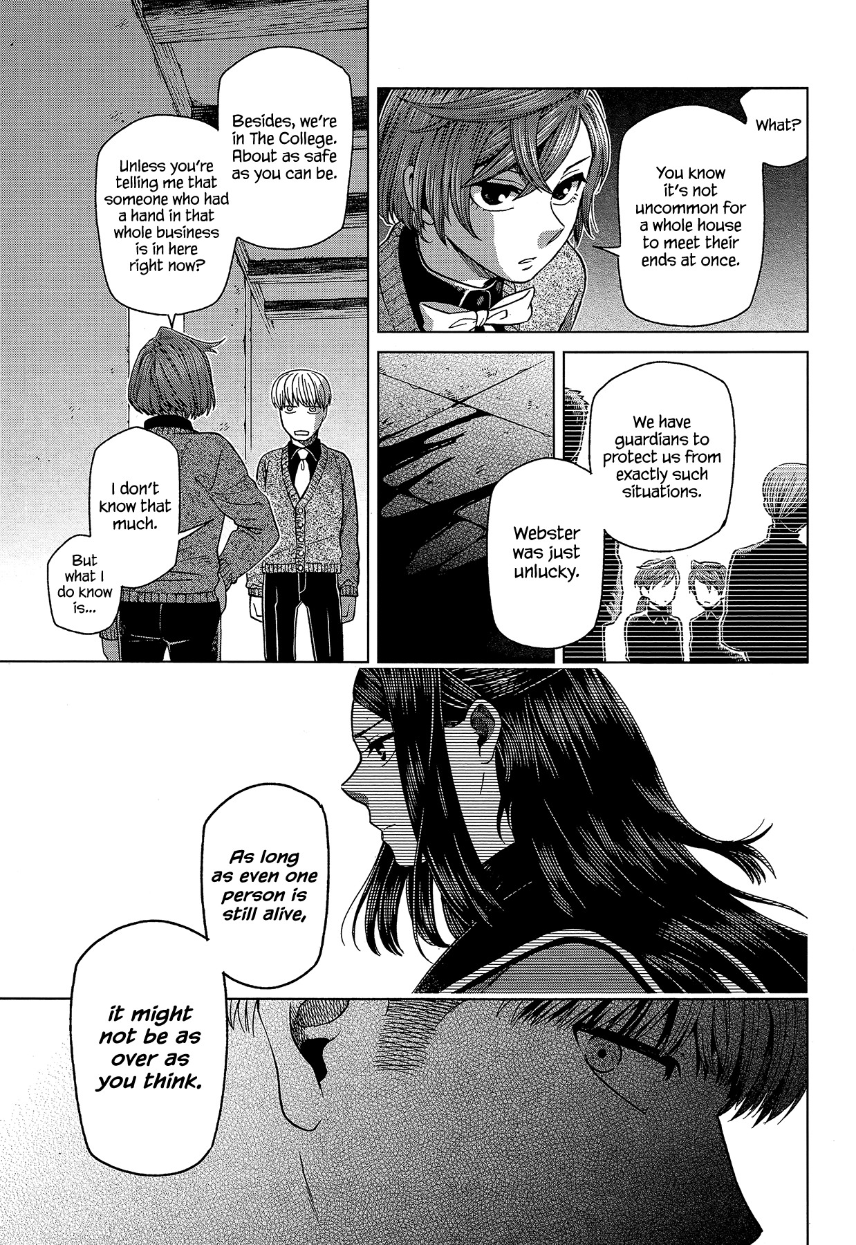 Mahou Tsukai no Yome Chapter 58 page 7 - Chapter 58: Better bend than break III