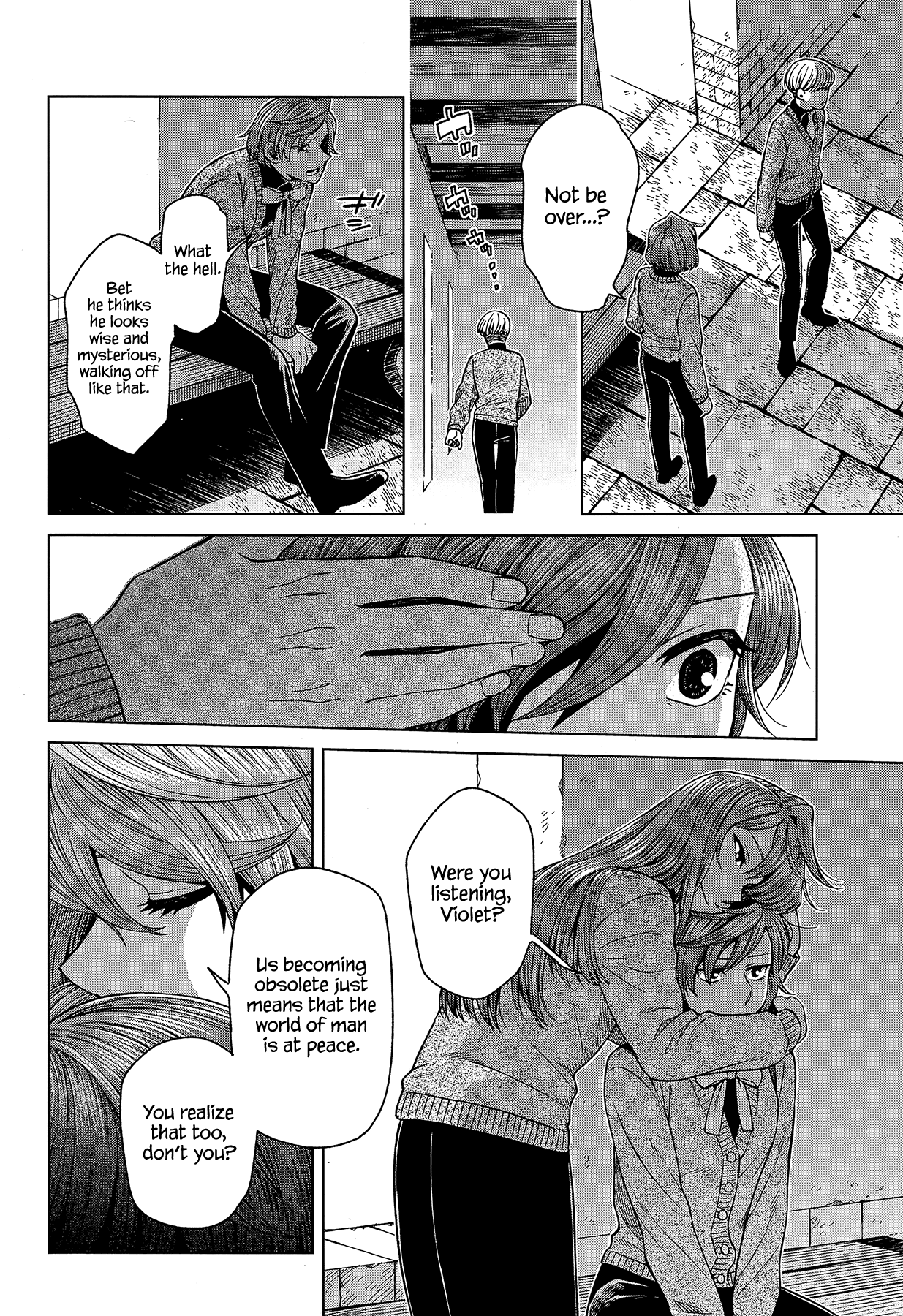 Mahou Tsukai no Yome Chapter 58 page 8 - Chapter 58: Better bend than break III