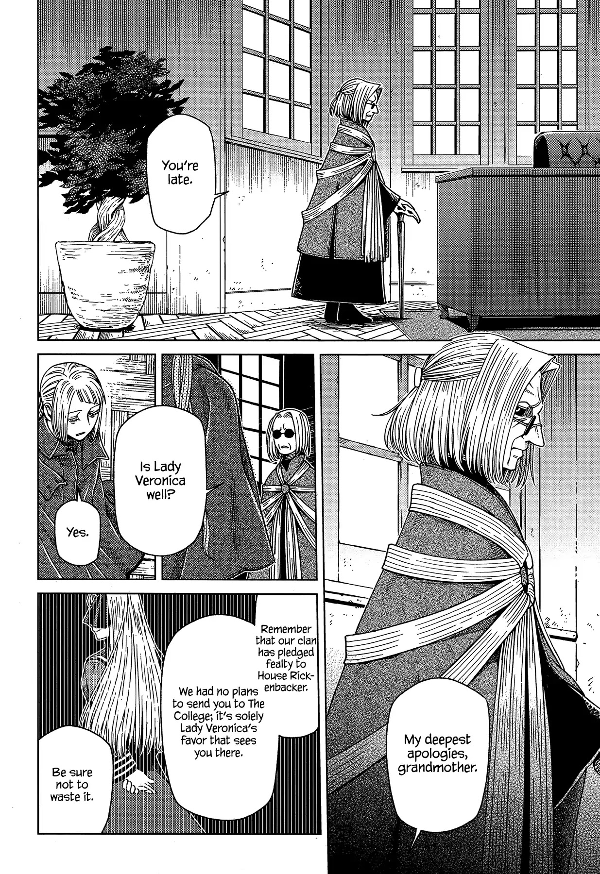 Mahou Tsukai no Yome Chapter 59 page 14 - Chapter 59: Slow and Sure I