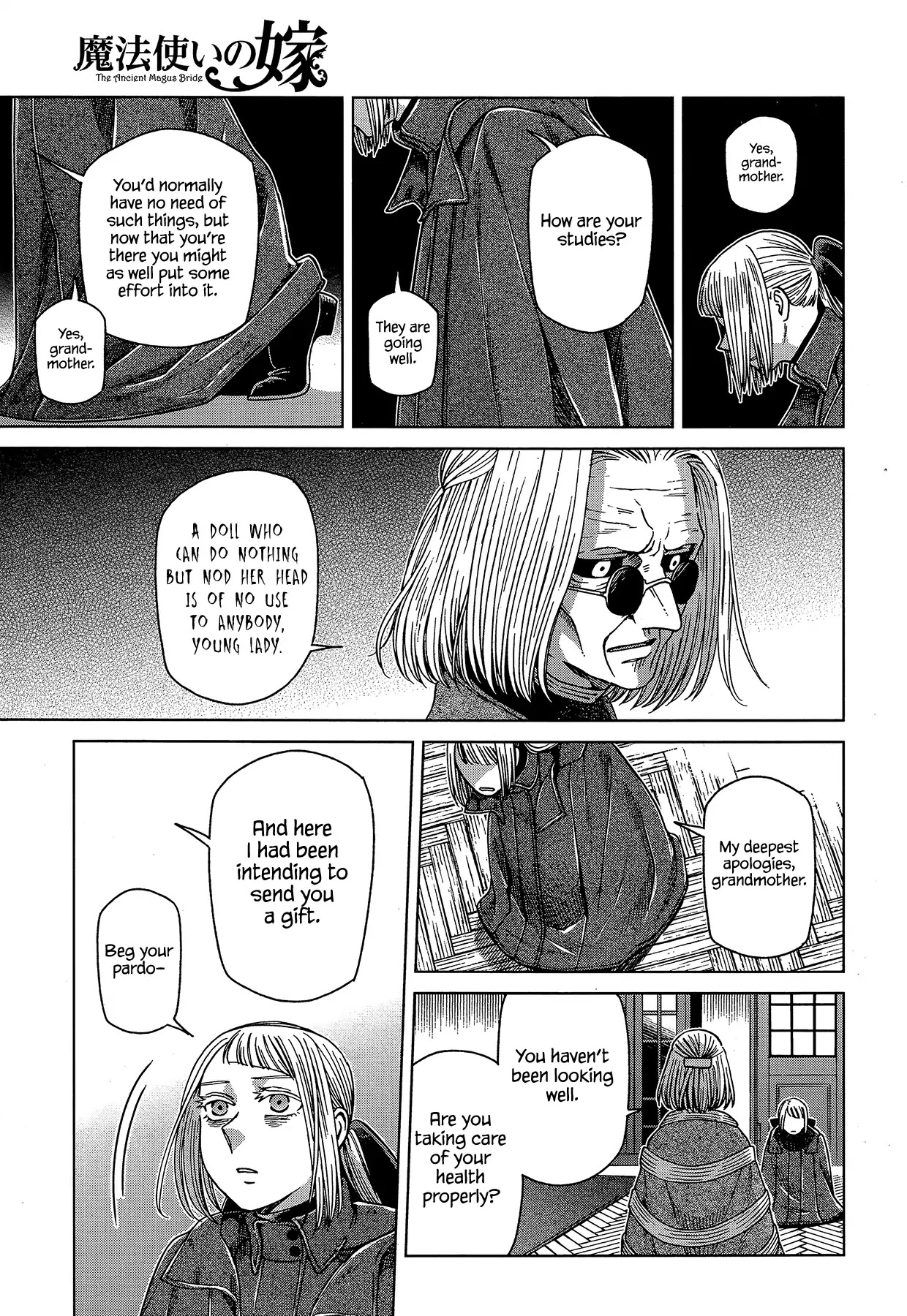 Mahou Tsukai no Yome Chapter 59 page 15 - Chapter 59: Slow and Sure I