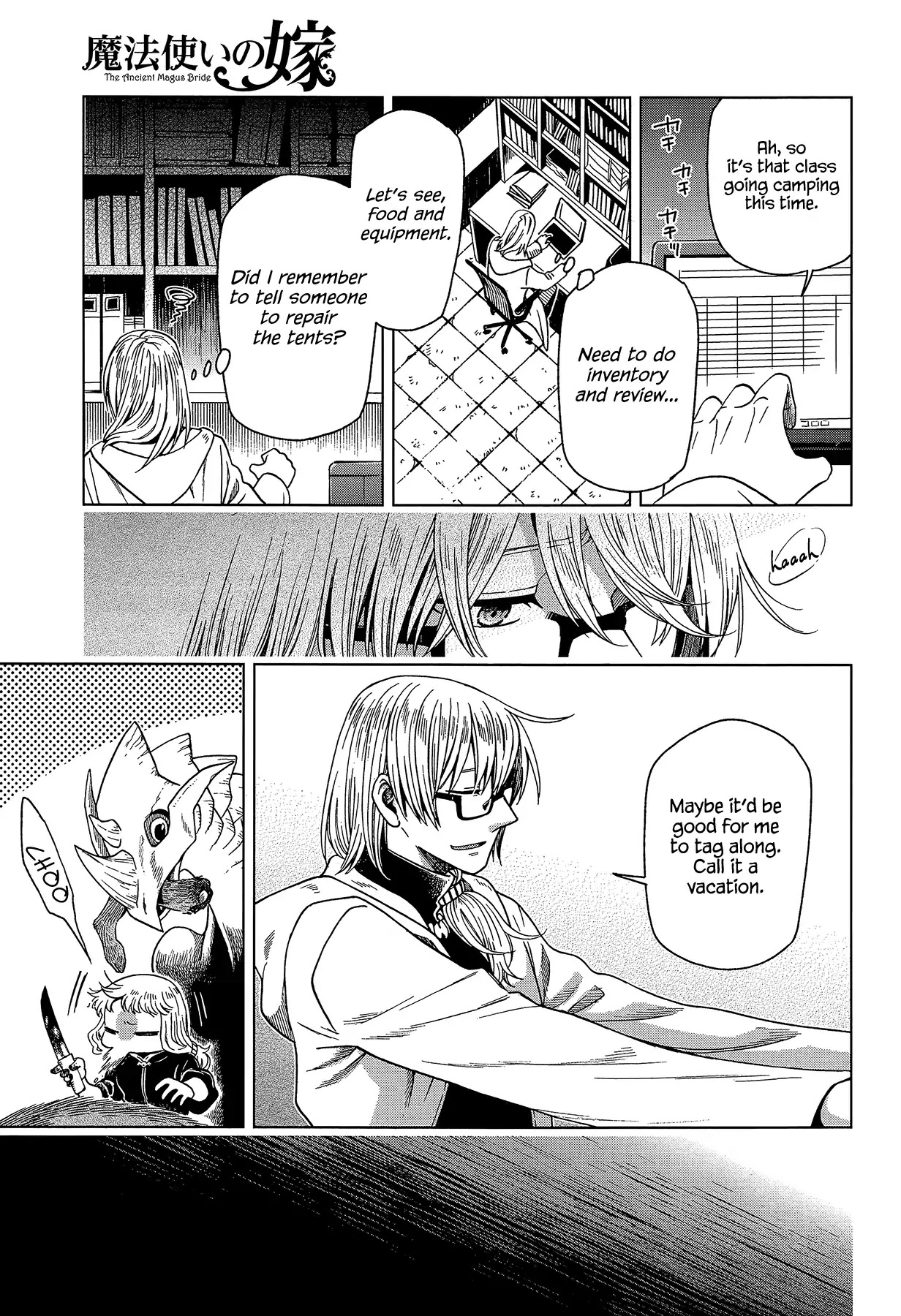 Mahou Tsukai no Yome Chapter 59 page 35 - Chapter 59: Slow and Sure I