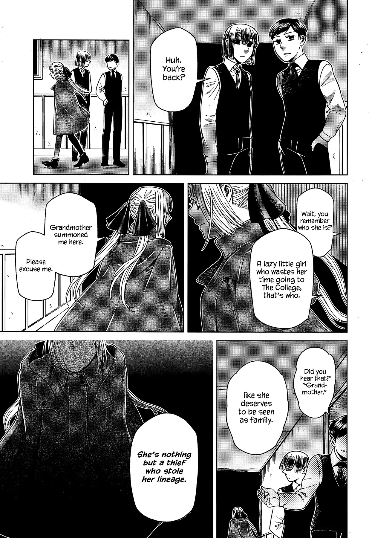 Mahou Tsukai no Yome Chapter 59 page 9 - Chapter 59: Slow and Sure I