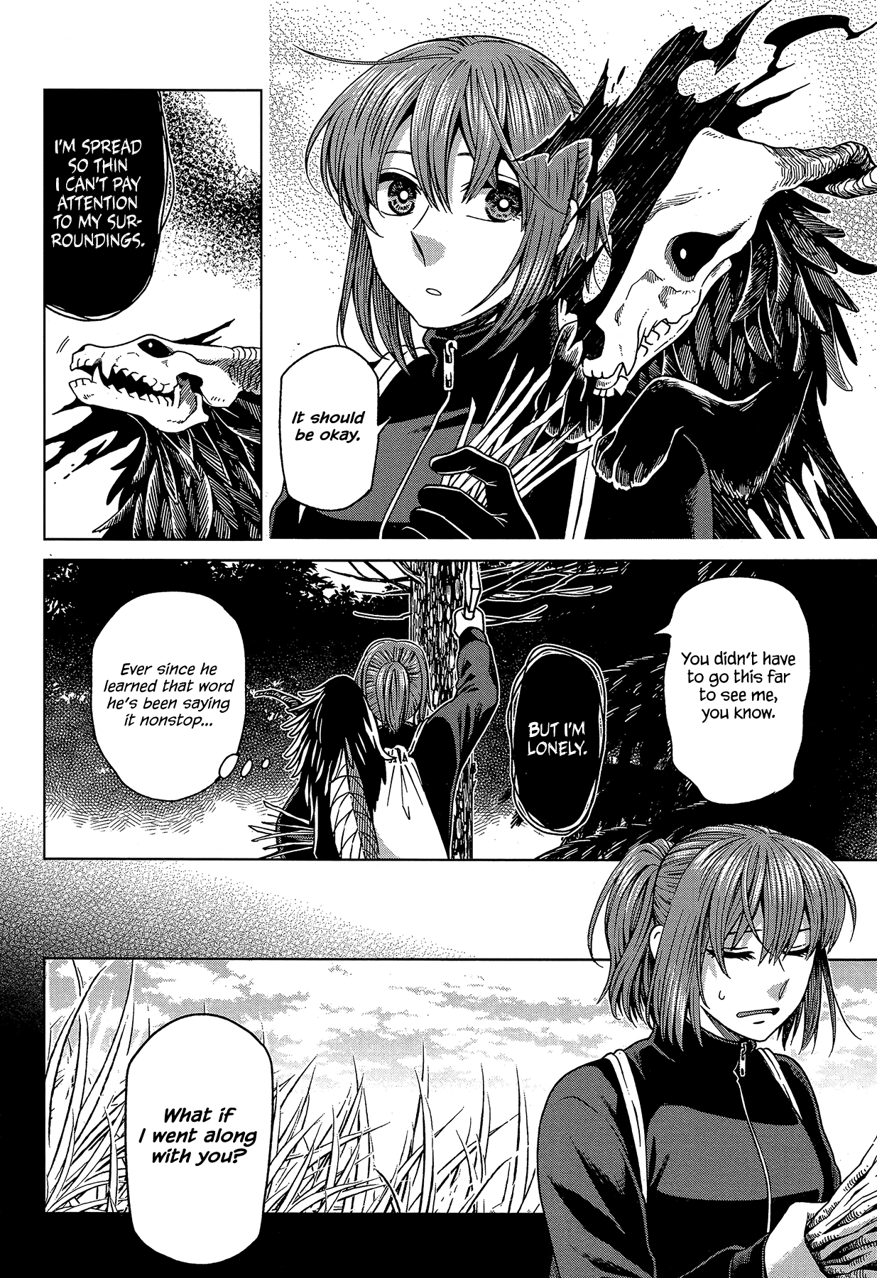 Mahou Tsukai no Yome Chapter 60 page 10 - Chapter 60: Slow and sure II