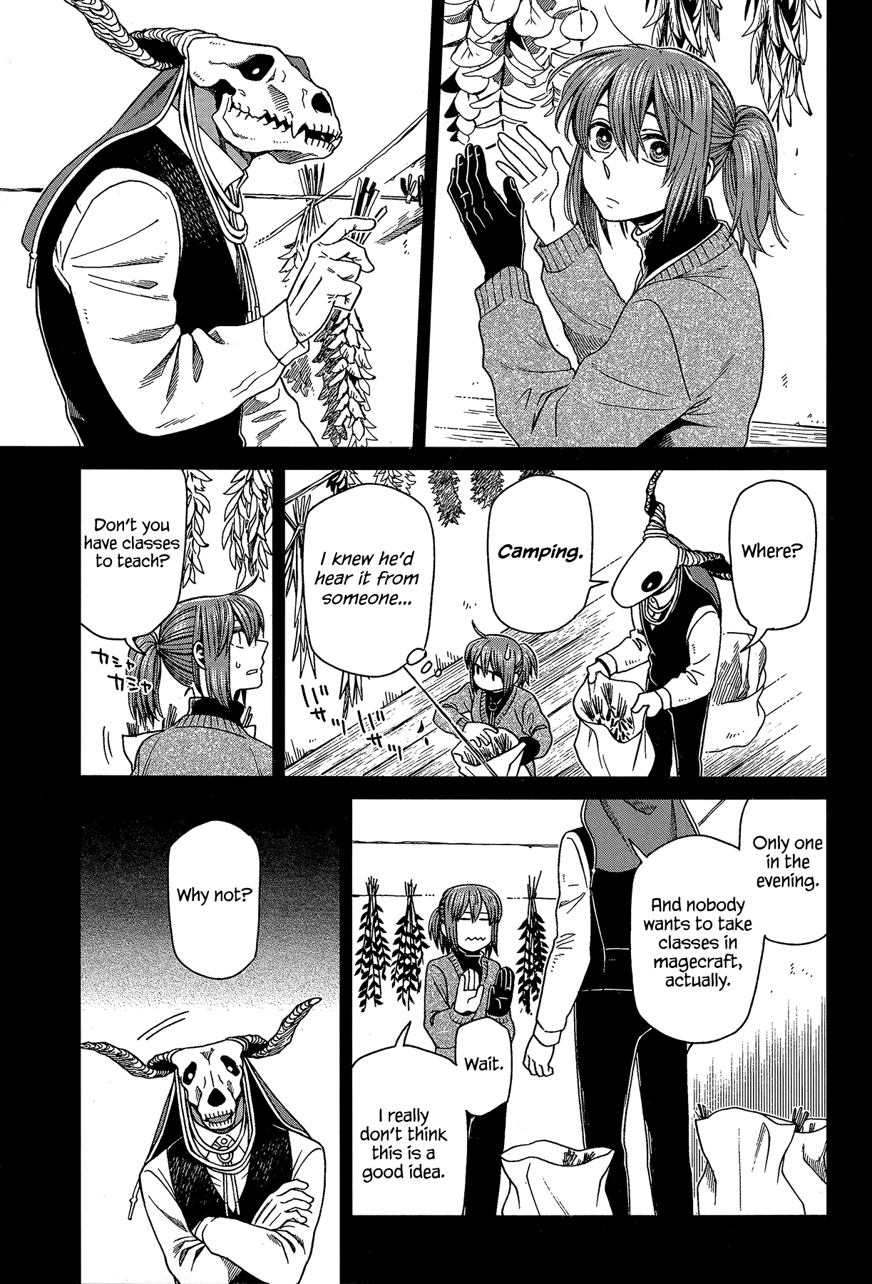 Mahou Tsukai no Yome Chapter 60 page 11 - Chapter 60: Slow and sure II