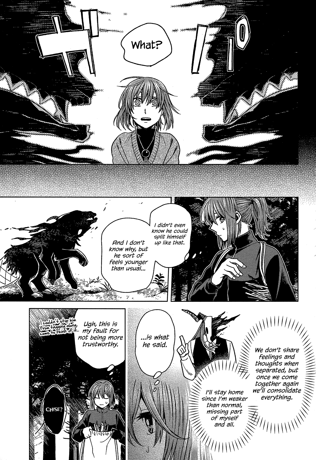 Mahou Tsukai no Yome Chapter 60 page 13 - Chapter 60: Slow and sure II
