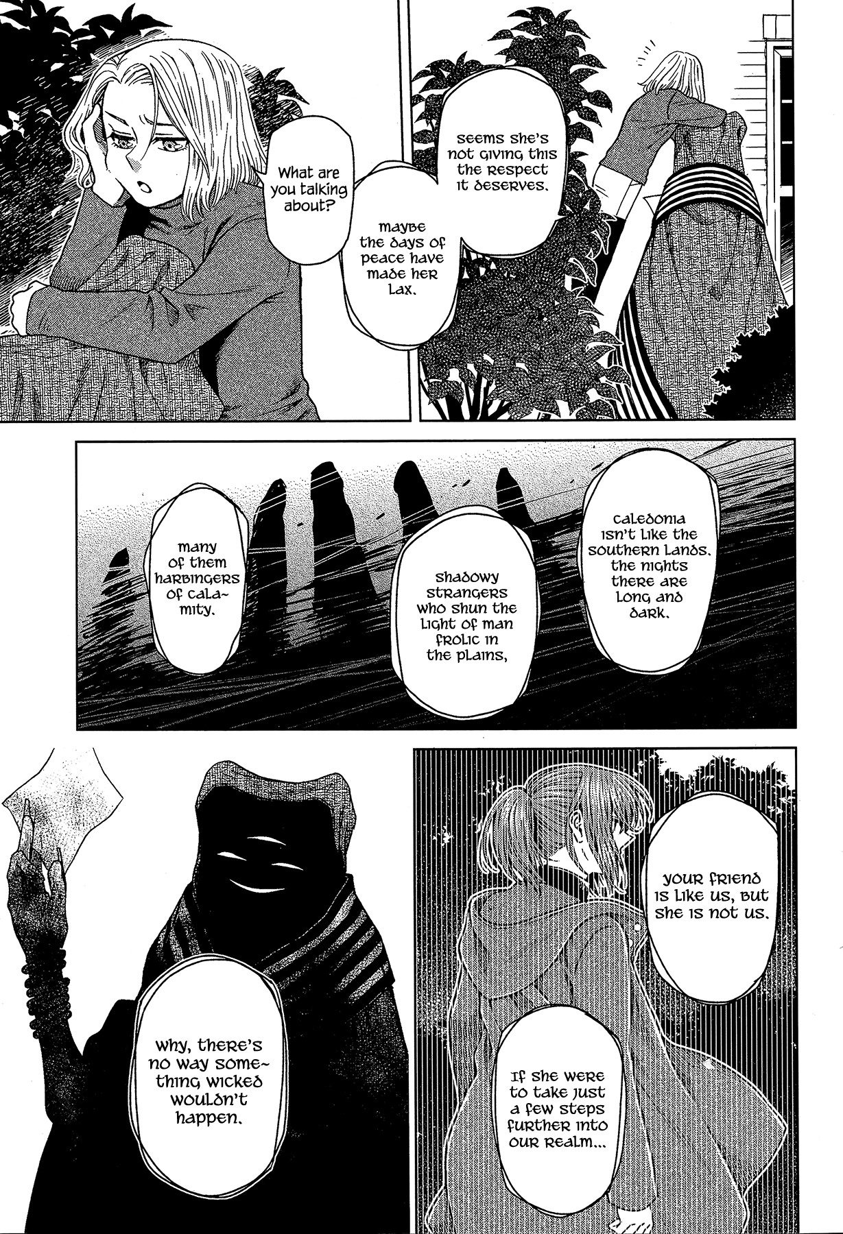 Mahou Tsukai no Yome Chapter 60 page 3 - Chapter 60: Slow and sure II