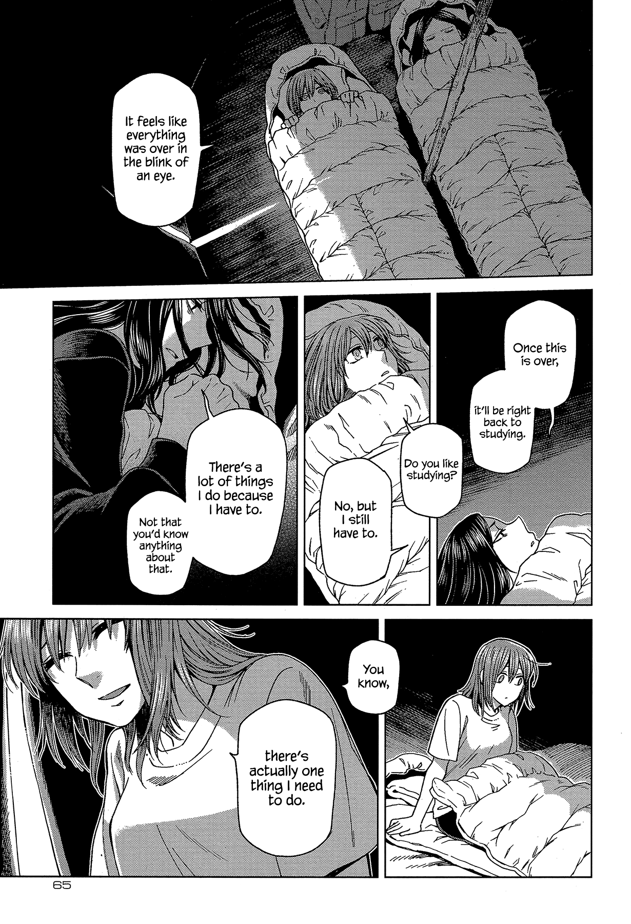 Mahou Tsukai no Yome Chapter 60 page 33 - Chapter 60: Slow and sure II