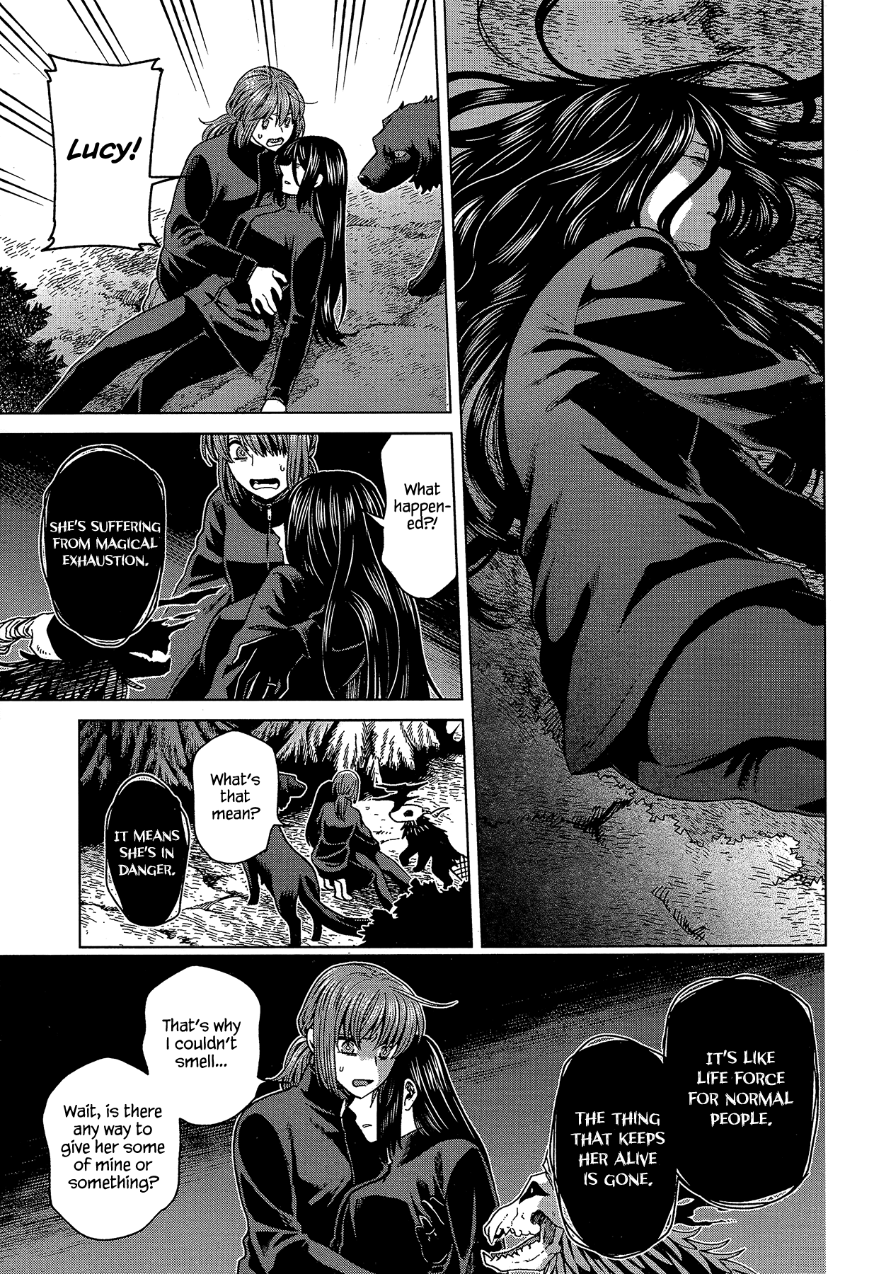 Mahou Tsukai no Yome Chapter 60 page 39 - Chapter 60: Slow and sure II