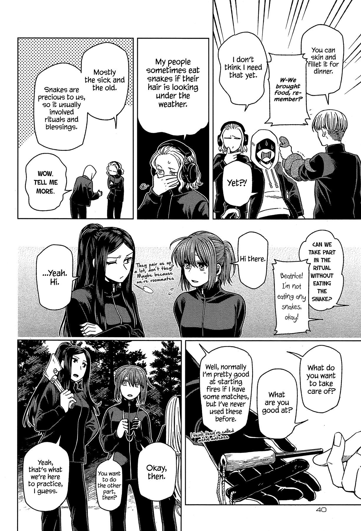 Mahou Tsukai no Yome Chapter 60 page 8 - Chapter 60: Slow and sure II