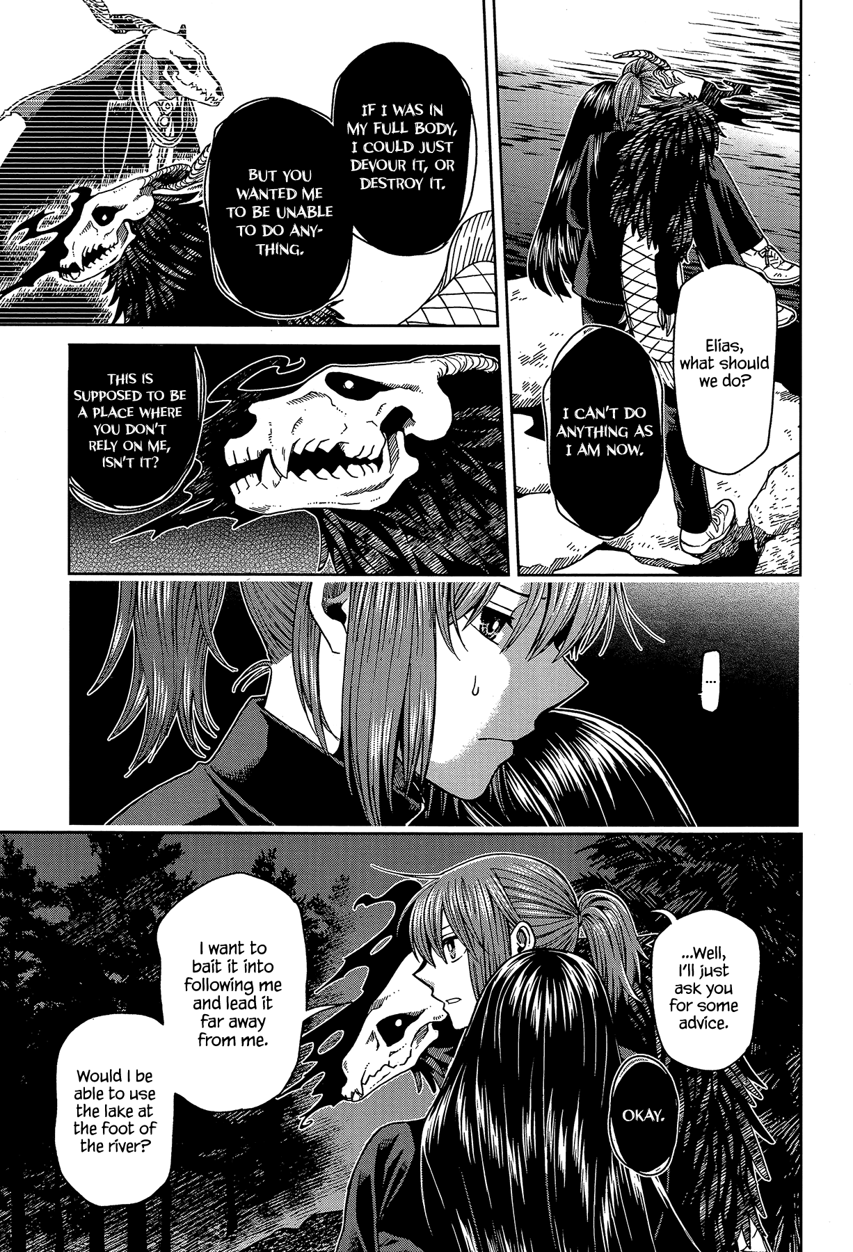 Mahou Tsukai no Yome Chapter 61 page 15 - Chapter 61: Slow and Sure III