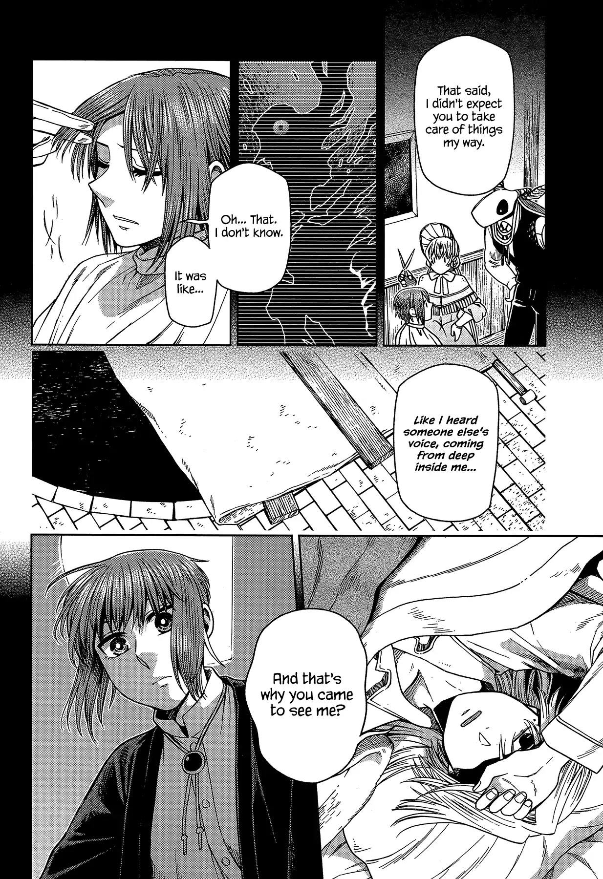 Mahou Tsukai no Yome Chapter 62 page 10 - Chapter 62: Conscience does make cowards of us all I