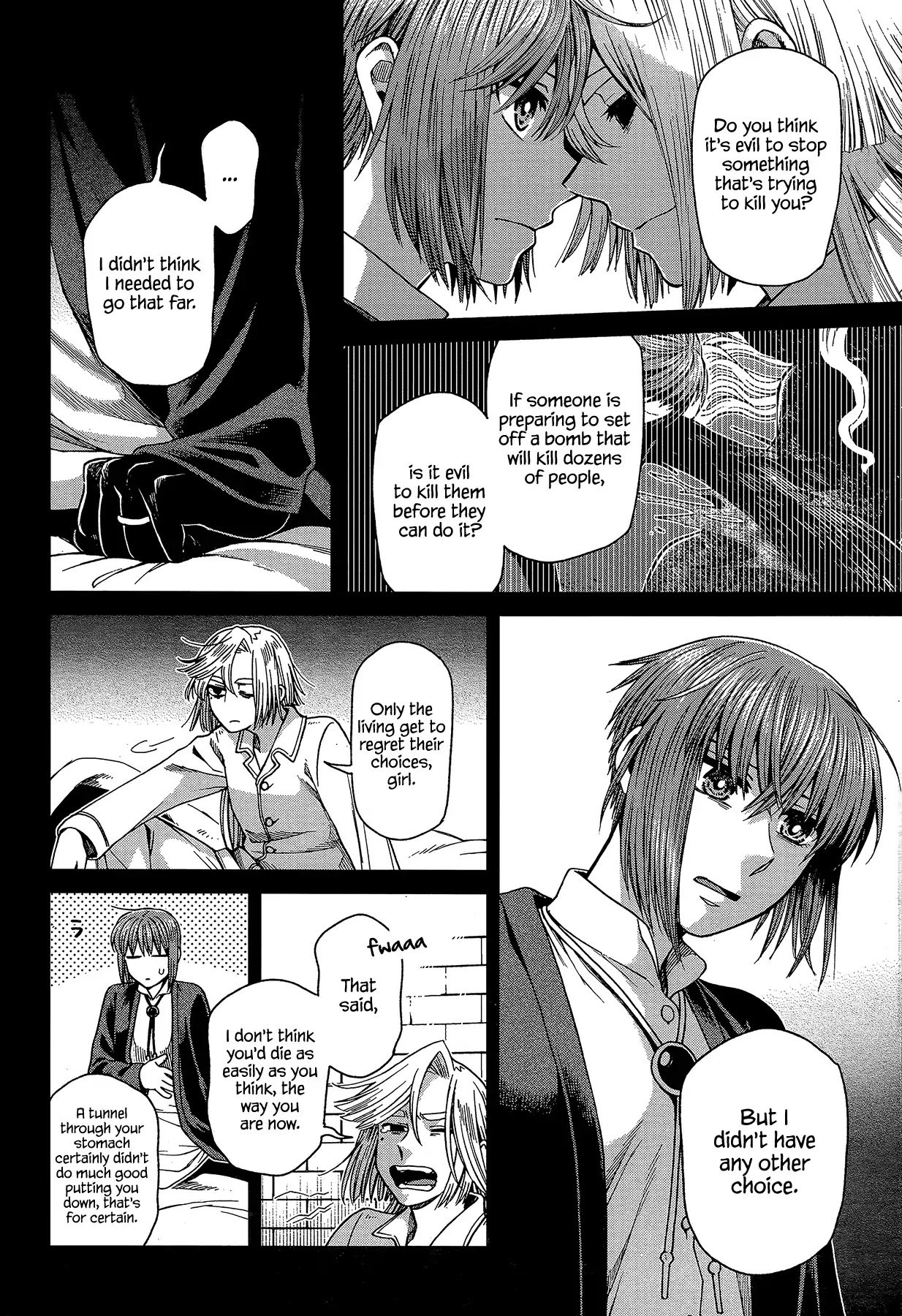 Mahou Tsukai no Yome Chapter 62 page 12 - Chapter 62: Conscience does make cowards of us all I