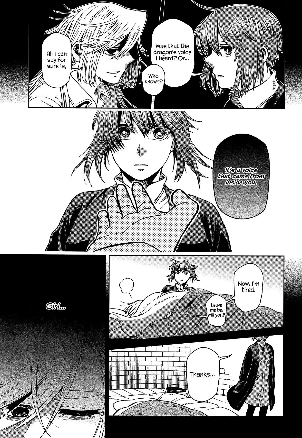 Mahou Tsukai no Yome Chapter 62 page 13 - Chapter 62: Conscience does make cowards of us all I