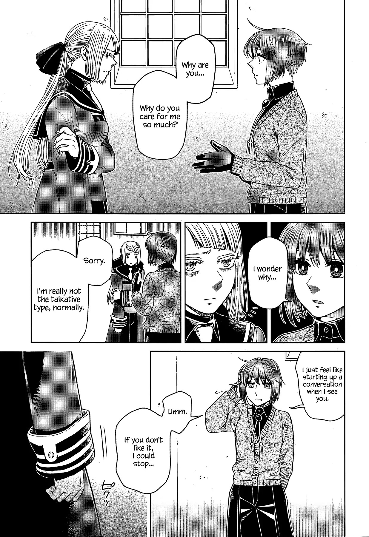 Mahou Tsukai no Yome Chapter 62 page 27 - Chapter 62: Conscience does make cowards of us all I