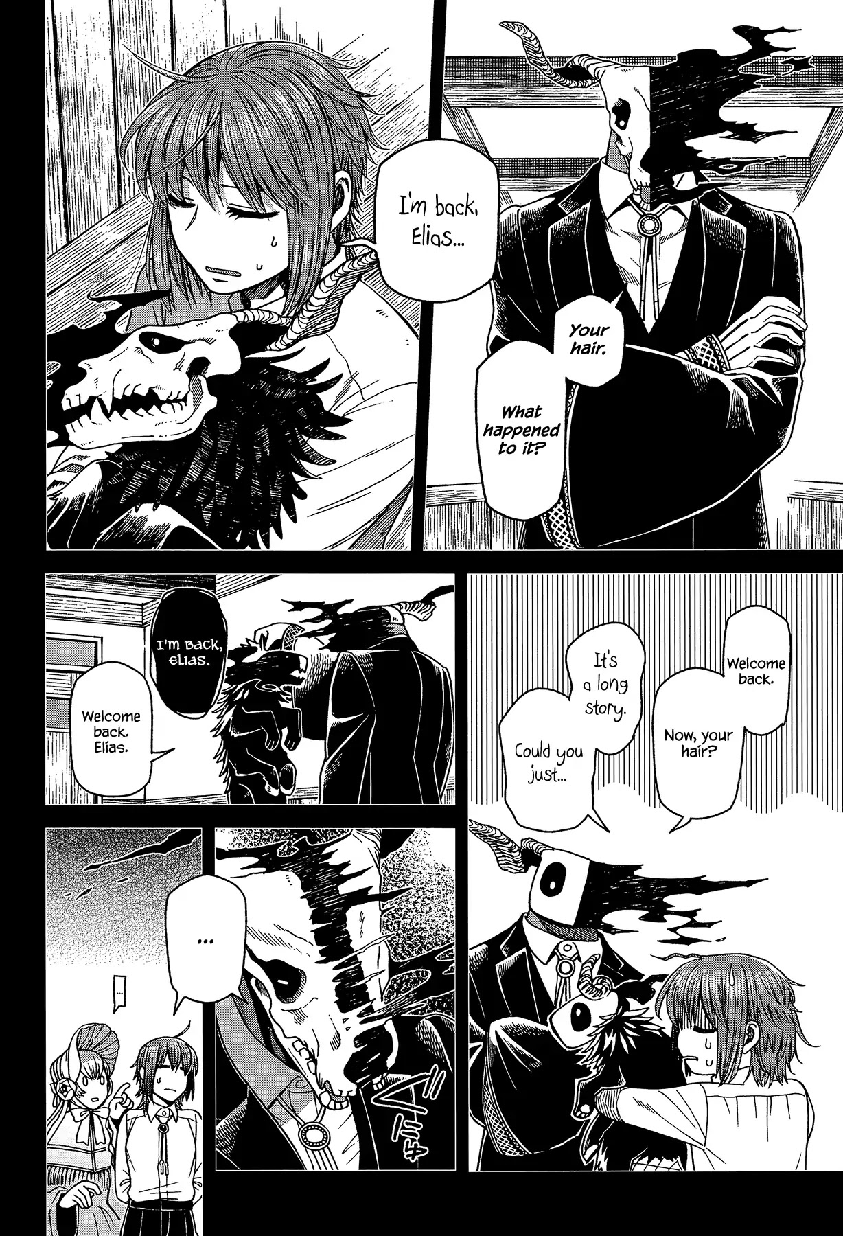 Mahou Tsukai no Yome Chapter 62 page 8 - Chapter 62: Conscience does make cowards of us all I