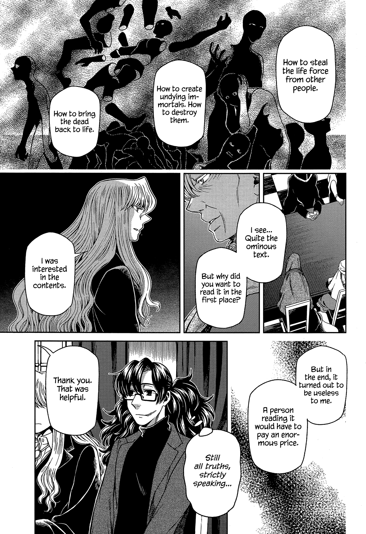 Mahou Tsukai no Yome Chapter 63 page 10 - Chapter 63: Conscience does make cowards of us all II
