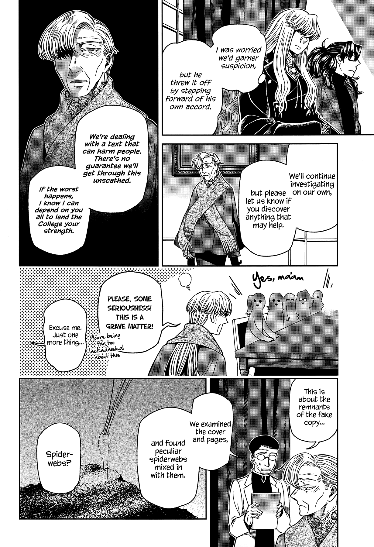 Mahou Tsukai no Yome Chapter 63 page 11 - Chapter 63: Conscience does make cowards of us all II