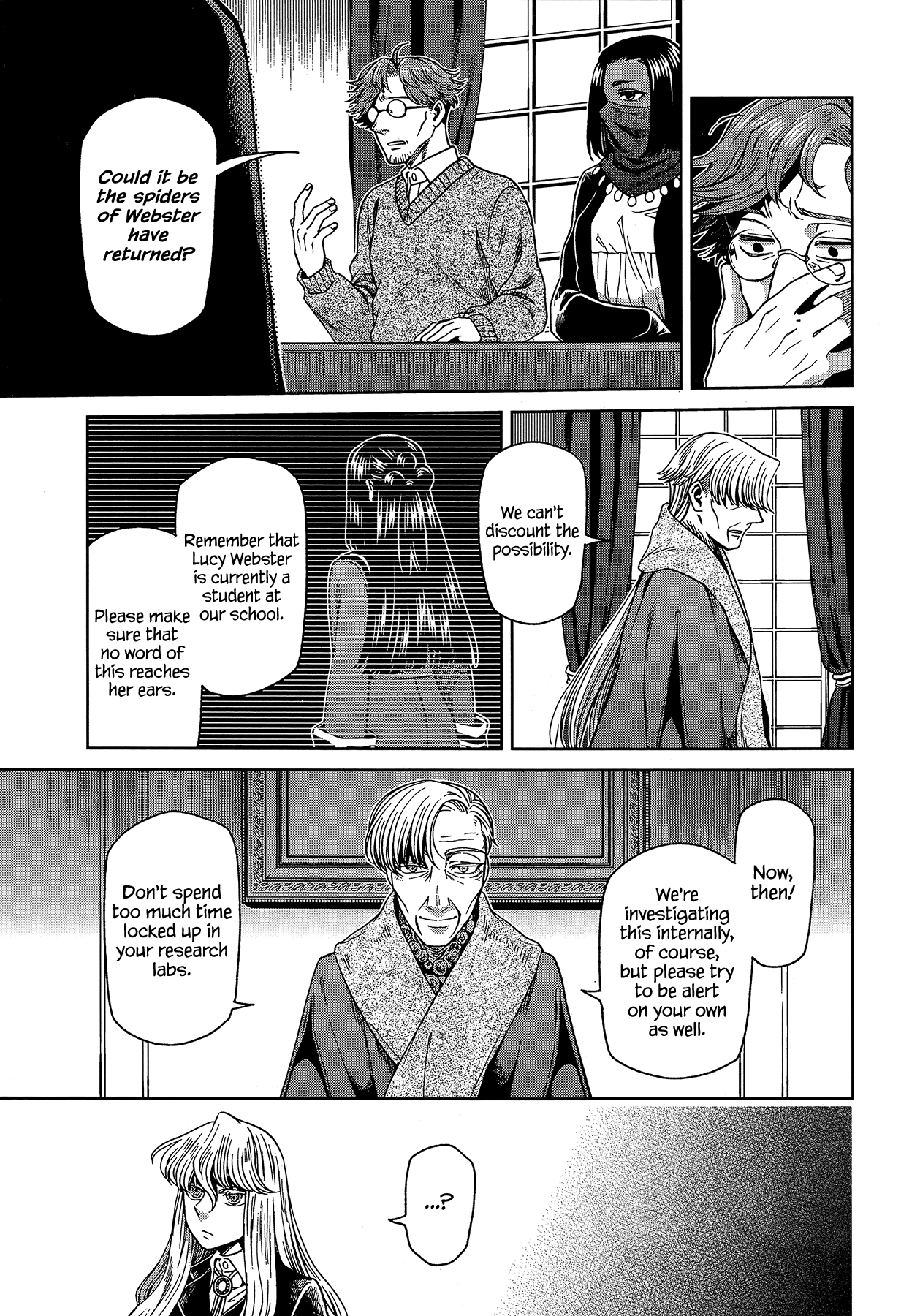 Mahou Tsukai no Yome Chapter 63 page 12 - Chapter 63: Conscience does make cowards of us all II