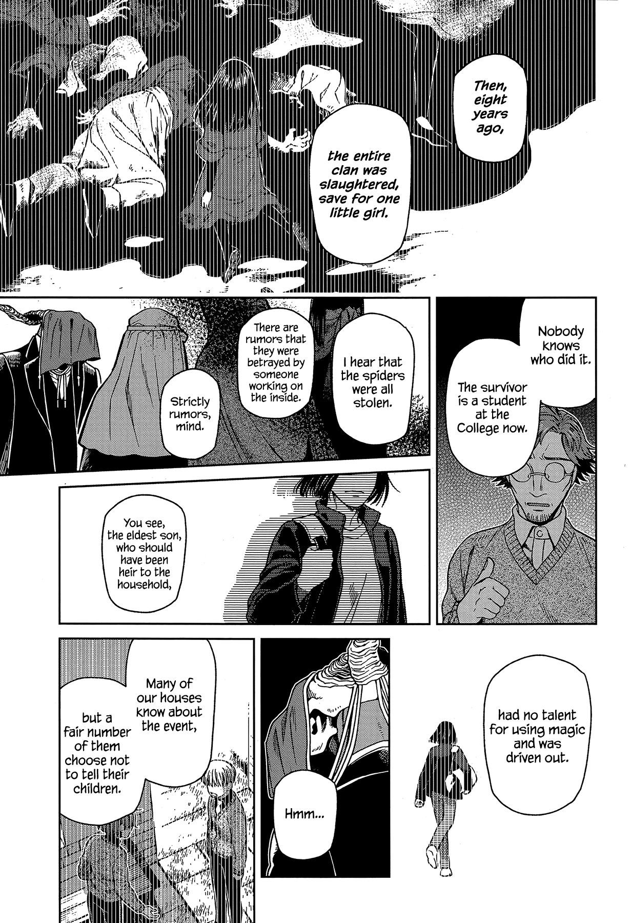 Mahou Tsukai no Yome Chapter 63 page 16 - Chapter 63: Conscience does make cowards of us all II