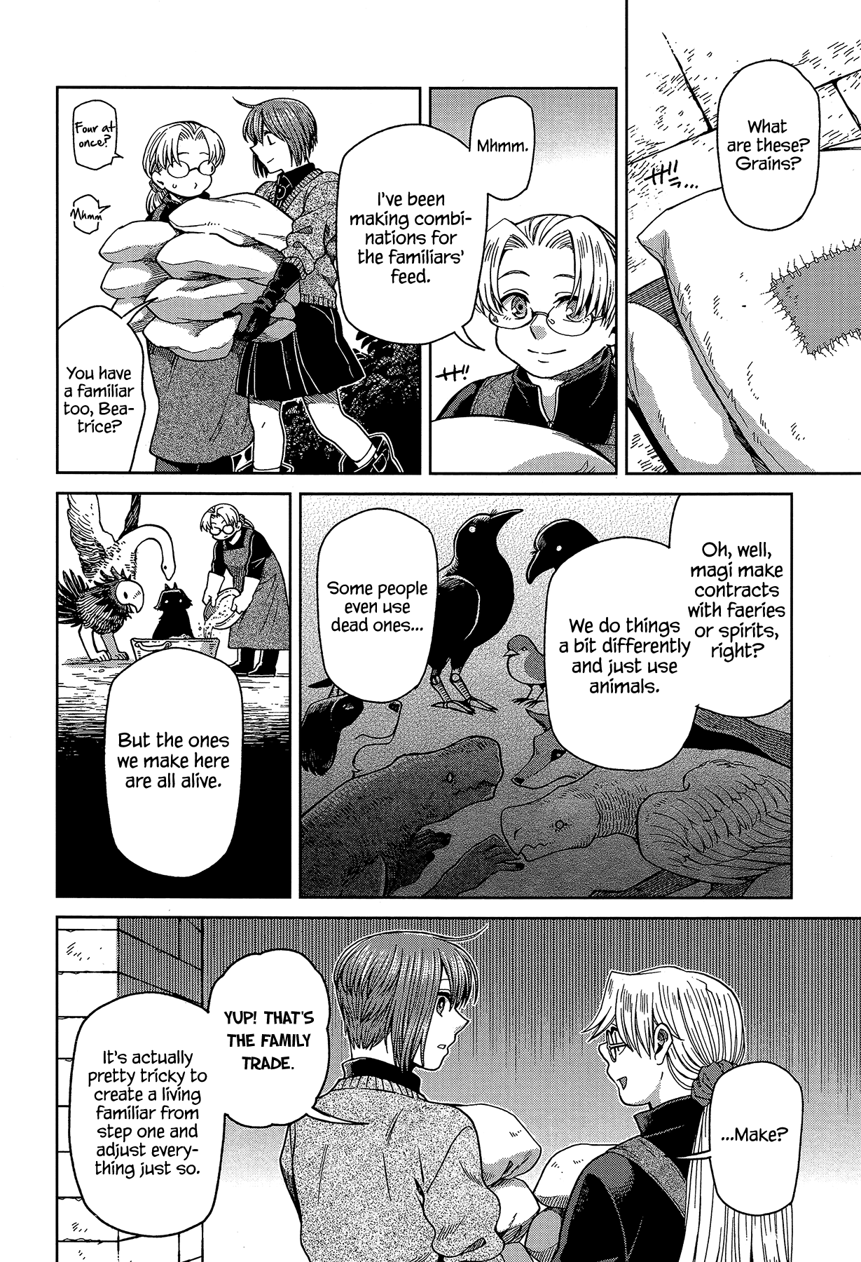 Mahou Tsukai no Yome Chapter 63 page 2 - Chapter 63: Conscience does make cowards of us all II