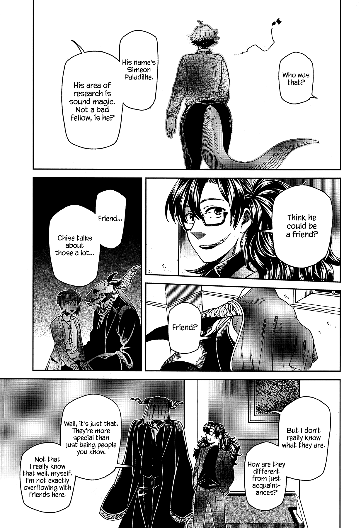 Mahou Tsukai no Yome Chapter 63 page 20 - Chapter 63: Conscience does make cowards of us all II