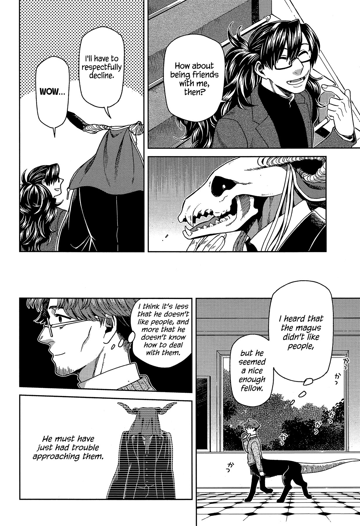 Mahou Tsukai no Yome Chapter 63 page 21 - Chapter 63: Conscience does make cowards of us all II