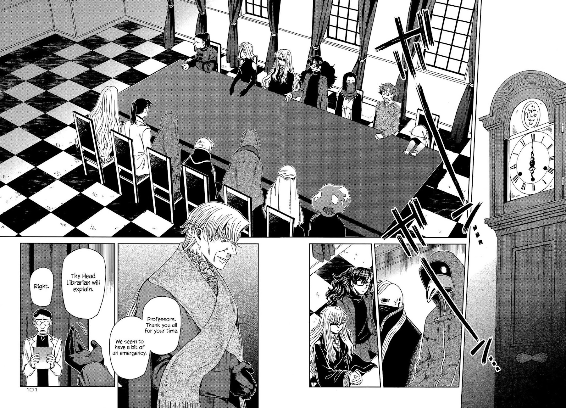 Mahou Tsukai no Yome Chapter 63 page 6 - Chapter 63: Conscience does make cowards of us all II