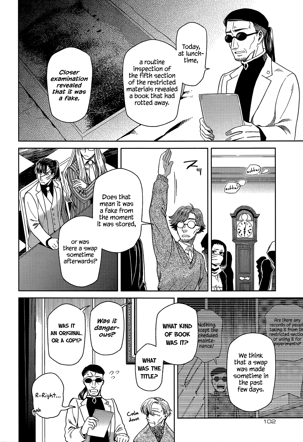 Mahou Tsukai no Yome Chapter 63 page 7 - Chapter 63: Conscience does make cowards of us all II