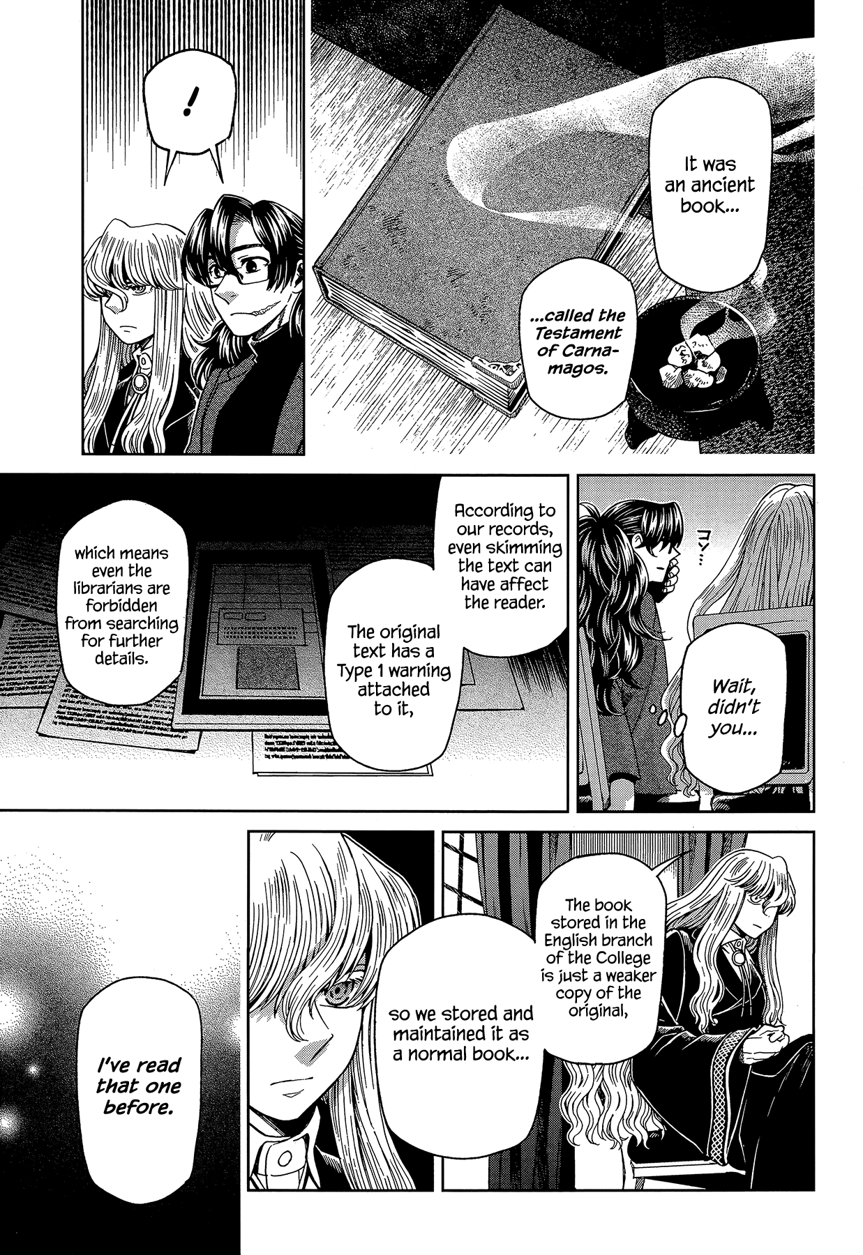 Mahou Tsukai no Yome Chapter 63 page 8 - Chapter 63: Conscience does make cowards of us all II