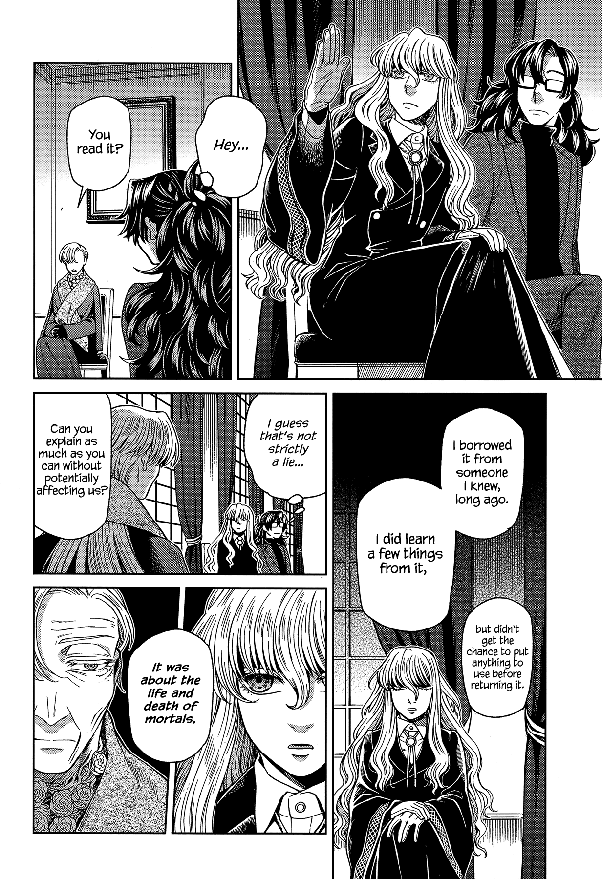 Mahou Tsukai no Yome Chapter 63 page 9 - Chapter 63: Conscience does make cowards of us all II